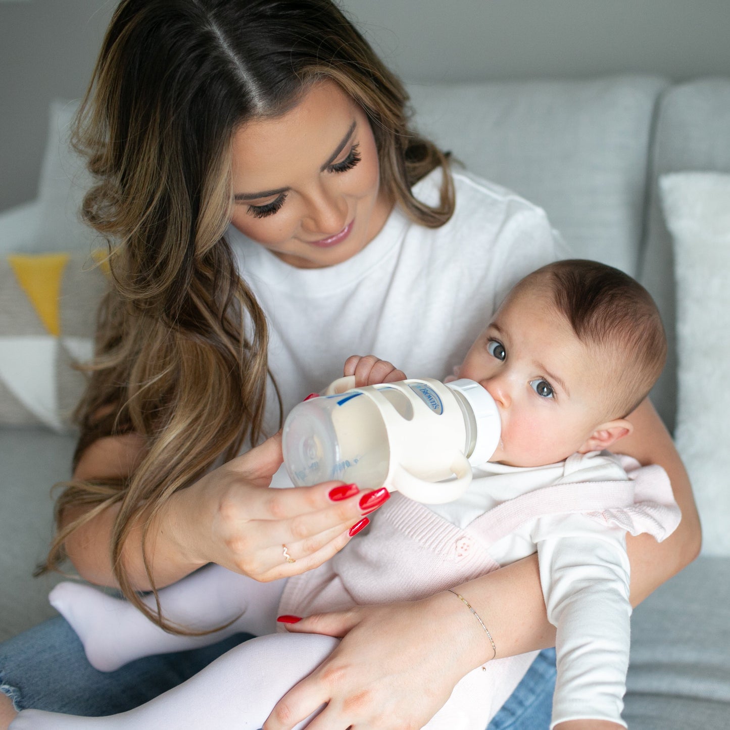 Dr. Brown’s® Milestones™ Wide-Neck Silicone Handles