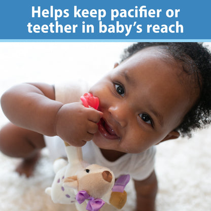 Dr. Brown’s® Lovey Pacifier and Teether Holder, Deer