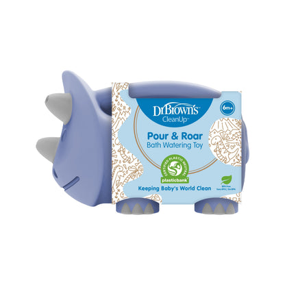 Dr. Brown’s™ CleanUp™ Pour & Roar Watering Can Bath Toy